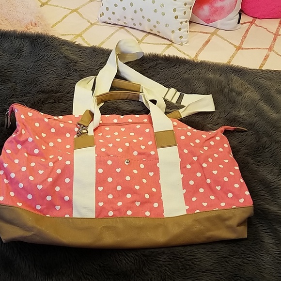 Pink Duffle Bag - Picture 1 of 4